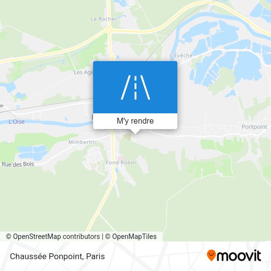 Chaussée Ponpoint plan