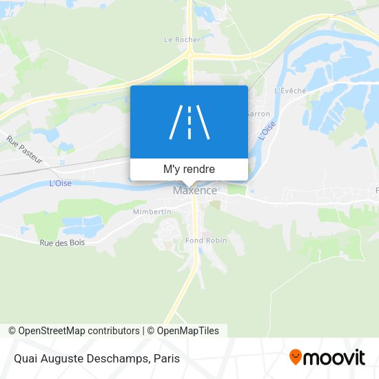 Quai Auguste Deschamps plan