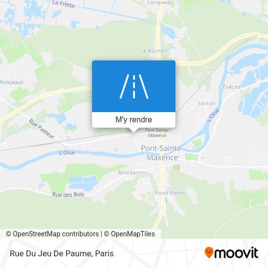 Rue Du Jeu De Paume plan