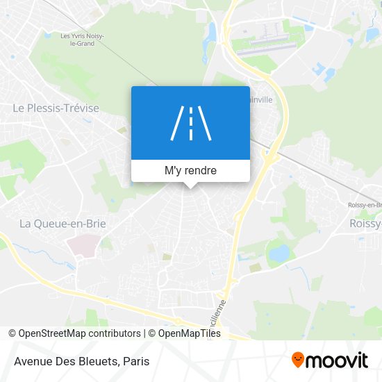 Avenue Des Bleuets plan