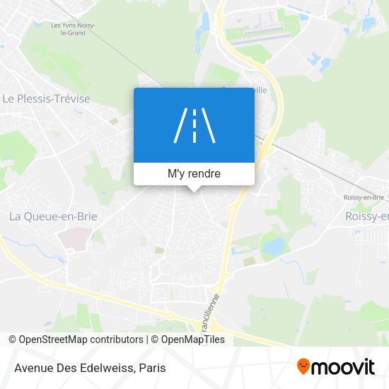 Avenue Des Edelweiss plan