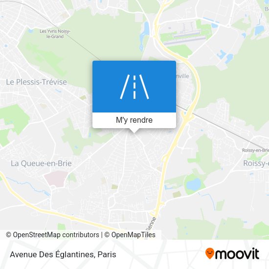 Avenue Des Églantines plan