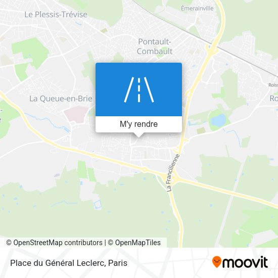 Place du Général Leclerc plan
