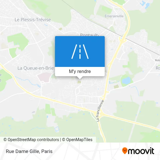 Rue Dame Gille plan