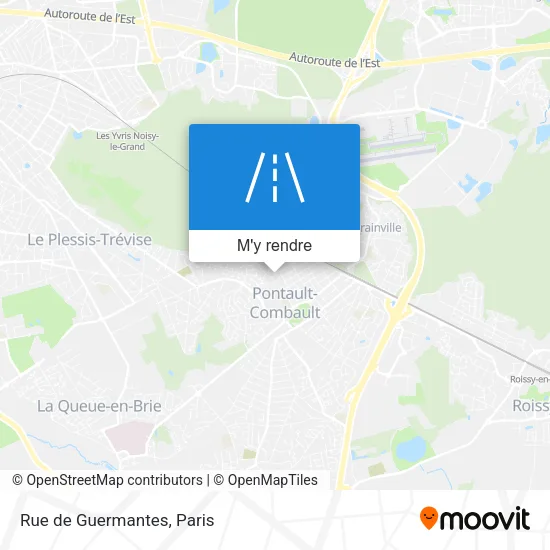 Rue de Guermantes plan