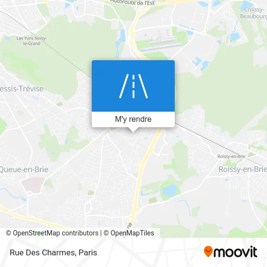 Rue Des Charmes plan