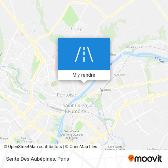 Sente Des Aubépines plan