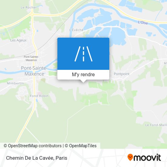 Chemin De La Cavée plan
