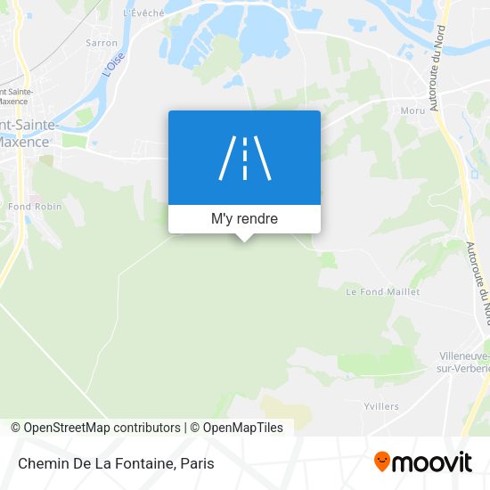 Chemin De La Fontaine plan