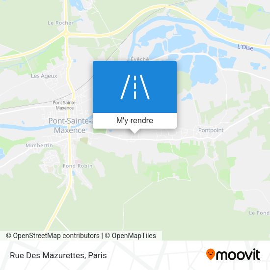 Rue Des Mazurettes plan