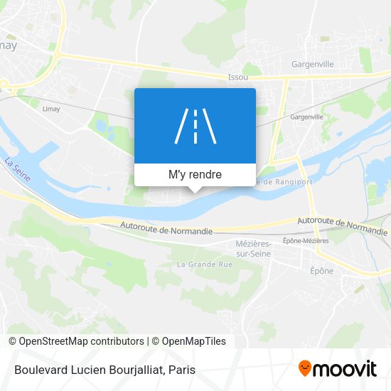 Boulevard Lucien Bourjalliat plan