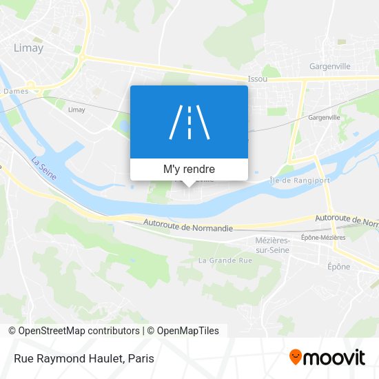 Rue Raymond Haulet plan