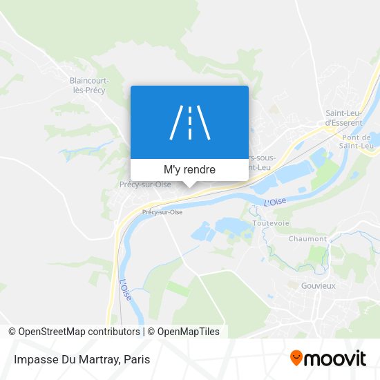 Impasse Du Martray plan