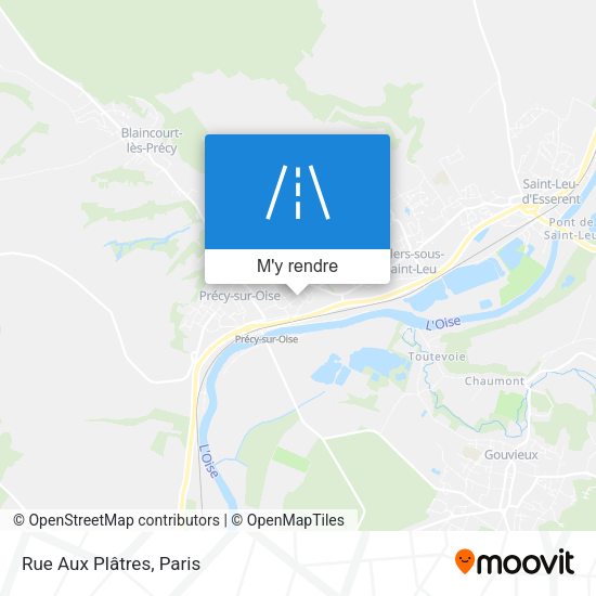 Rue Aux Plâtres plan