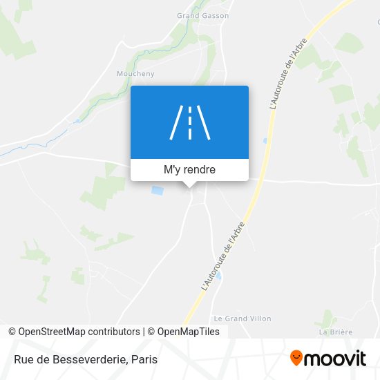 Rue De Besseverderie plan