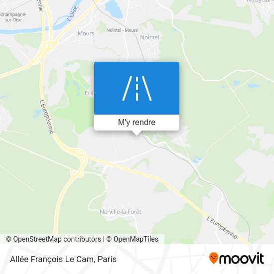 Allée François Le Cam plan
