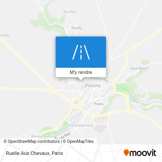 Ruelle Aux Chevaux plan