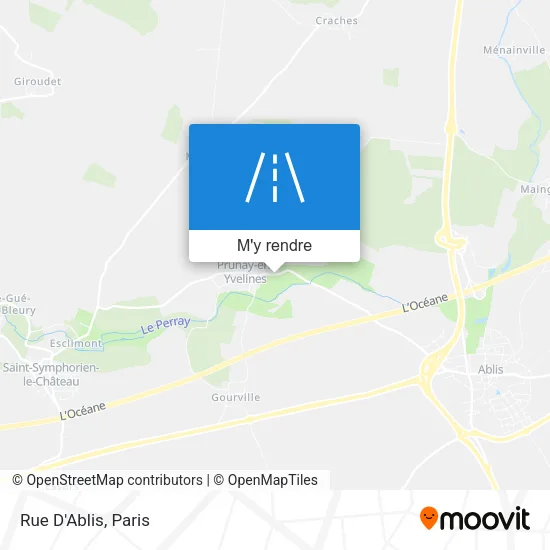Rue D'Ablis plan