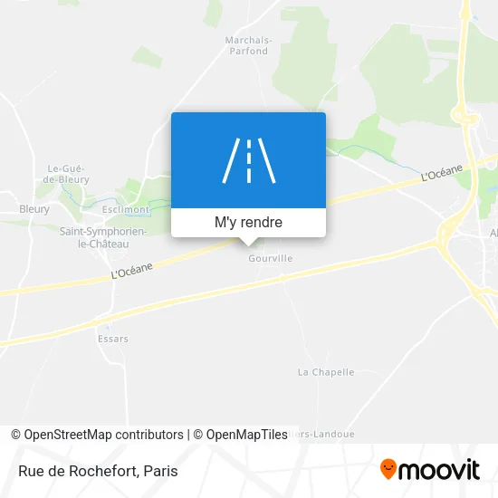Rue de Rochefort plan