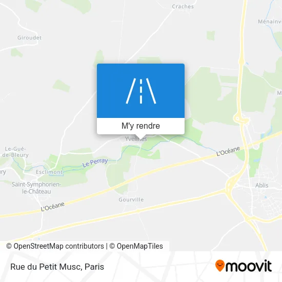 Rue du Petit Musc plan