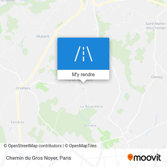 Chemin du Gros Noyer plan