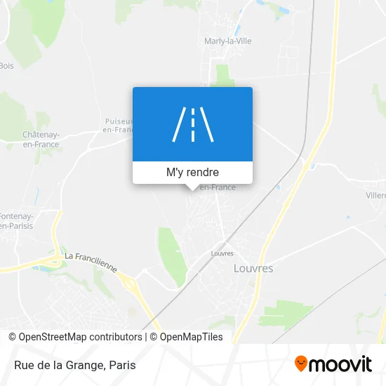 Rue de la Grange plan