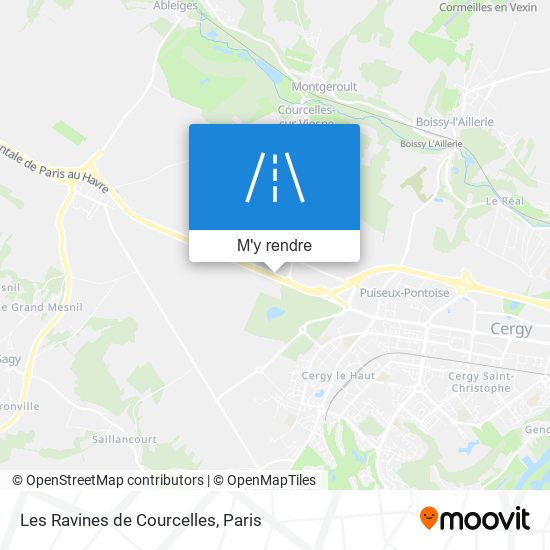 Les Ravines De Courcelles plan
