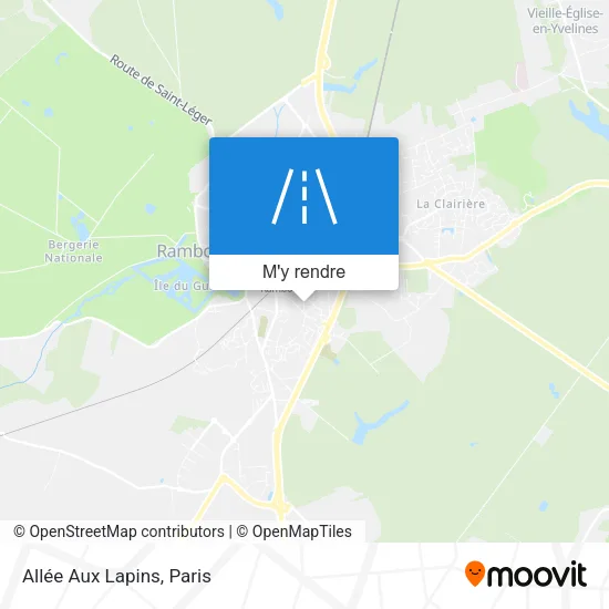 Allée Aux Lapins plan