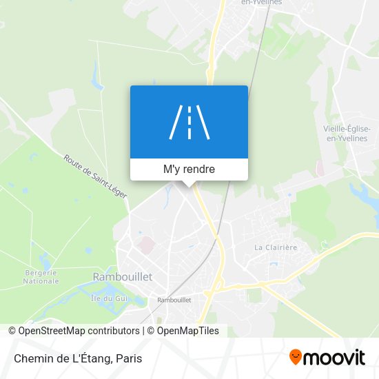 Chemin de L'Étang plan