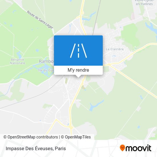 Impasse Des Éveuses plan