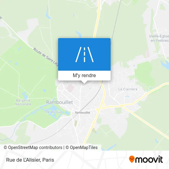 Rue de L'Alisier plan