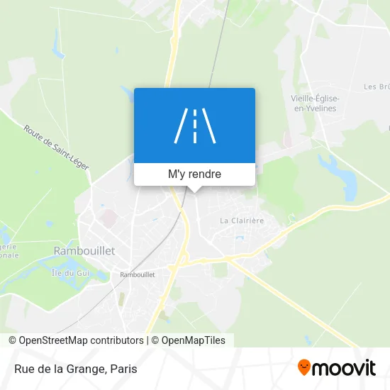Rue de la Grange plan