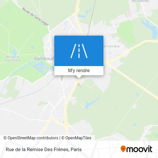 Rue de la Remise Des Frênes plan