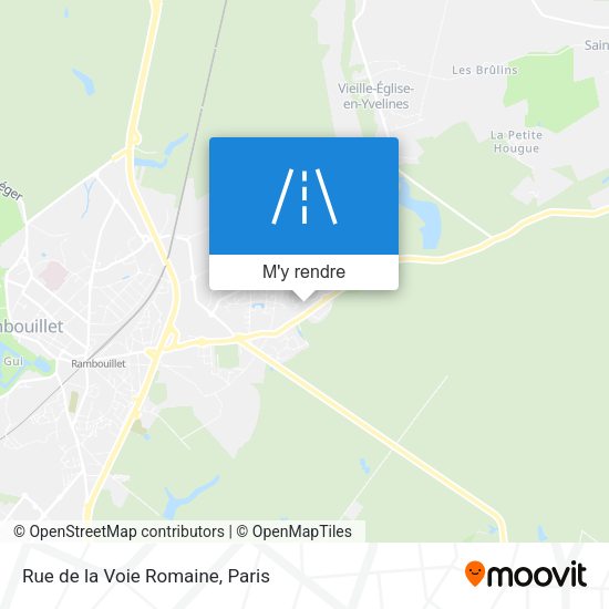 Rue de la Voie Romaine plan