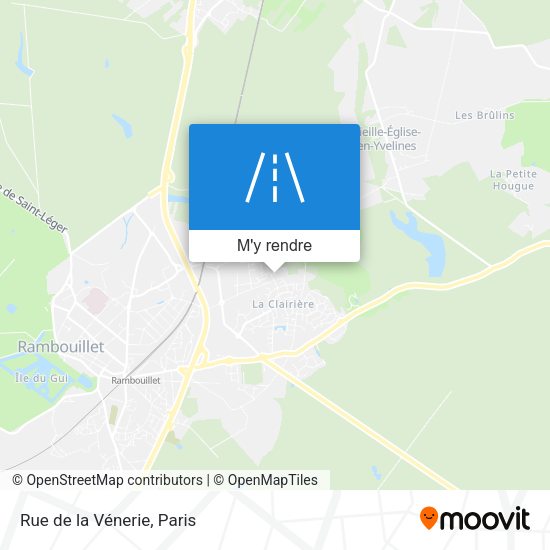 Rue de la Vénerie plan