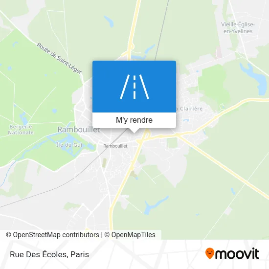 Rue Des Écoles plan