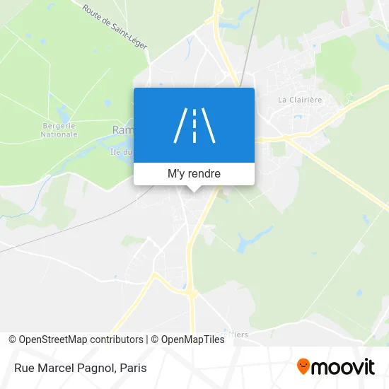 Rue Marcel Pagnol plan