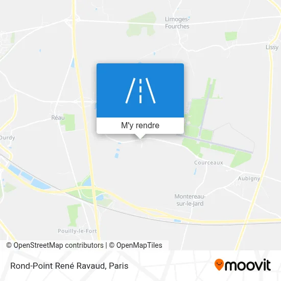 Rond-Point René Ravaud plan