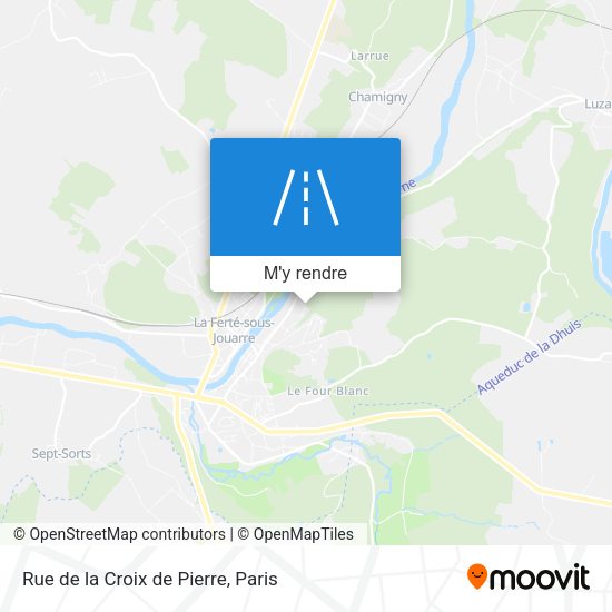 Rue de la Croix de Pierre plan