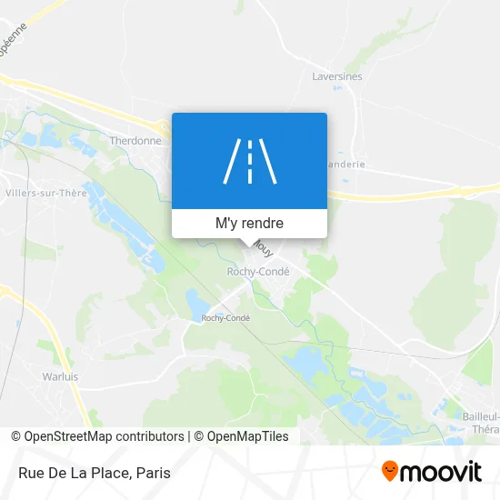 Rue De La Place plan