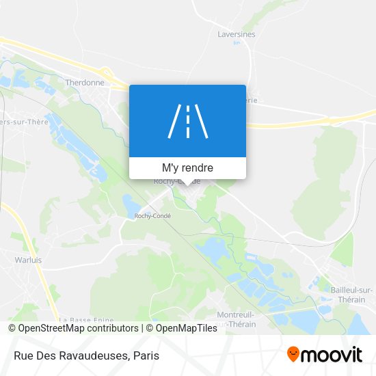 Rue Des Ravaudeuses plan