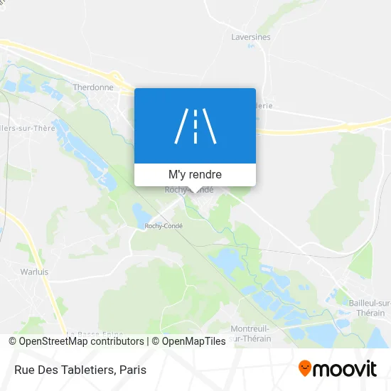 Rue Des Tabletiers plan