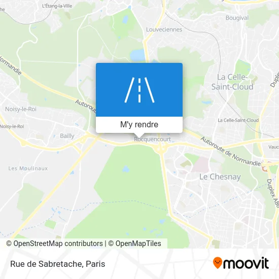 Rue de Sabretache plan