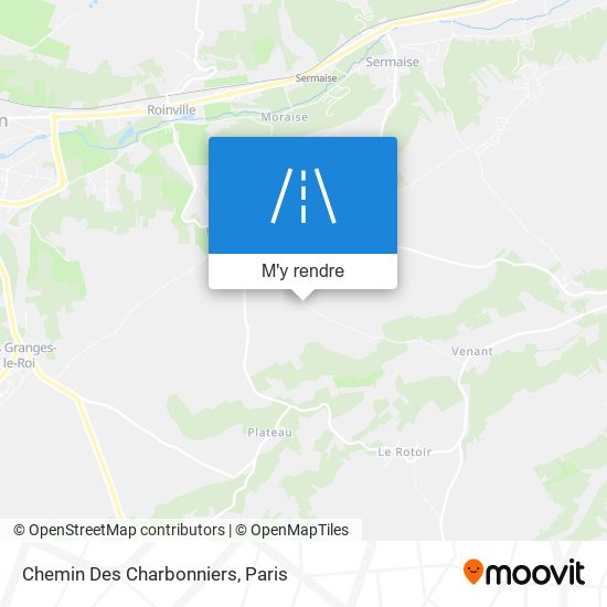 Chemin Des Charbonniers plan