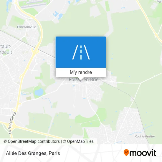 Allée Des Granges plan