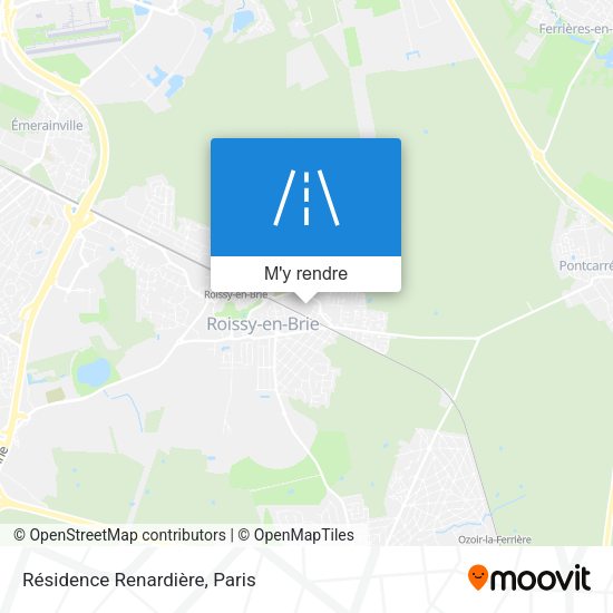 Résidence Renardière plan