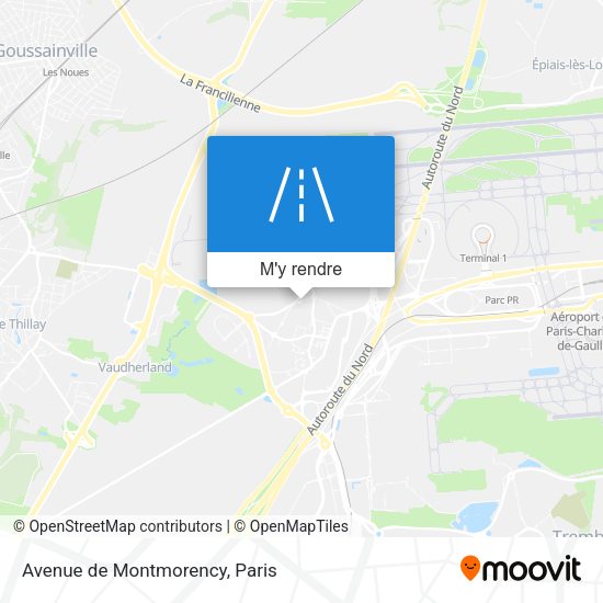 Avenue de Montmorency plan