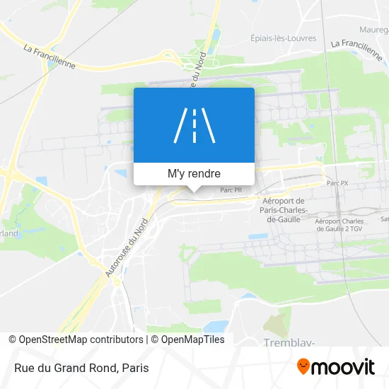 Rue du Grand Rond plan