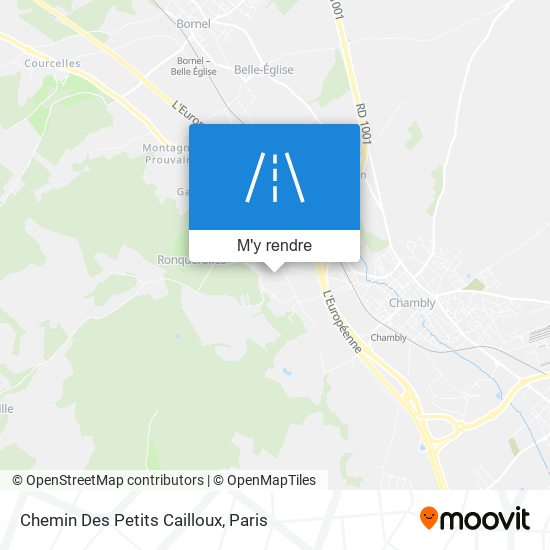 Chemin Des Petits Cailloux plan