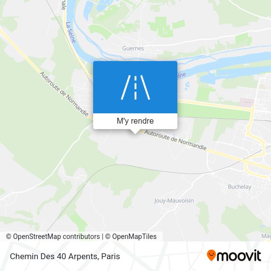 Chemin Des 40 Arpents plan